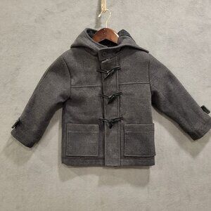 Rothchild Hooded Toggle & Zip‎ Wool Blend Coat Jacket Size 3T